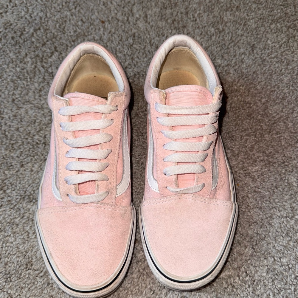 Vans Women's Soft Pink Sneakers